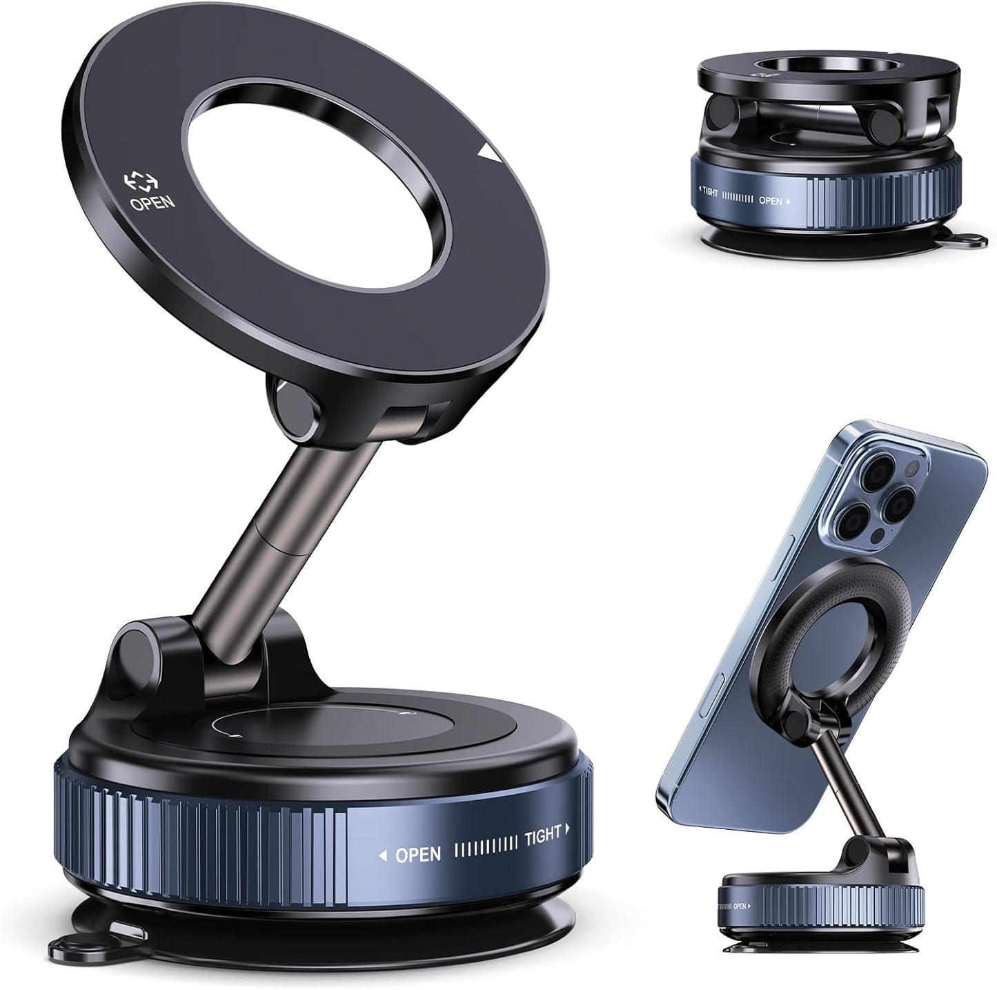 Magnet Hold | Soporte para Celular con Ventosa