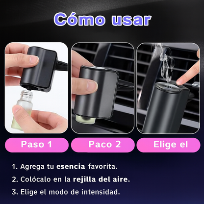 AromaDrive PRO | Difusor inteligente con 3 esencias naturales